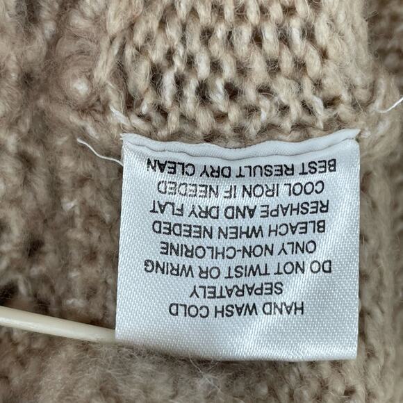 Boho Fringe Western Sweater Vest Neutral Tan Festival Concert Romeo & Juliet S - Picture 8 of 8